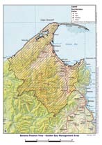 Map of the top of the South island indicating affected areas. Map of the top of the South island indicating affected areas.