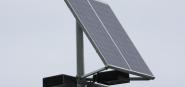 A solar panel. 