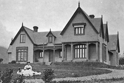 Historic image of Renwick House. 
