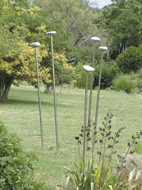 High Flyers sculpture in Riverside Park