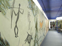 Knowledge mural, Nelson Public Libraries Elma Turner branch