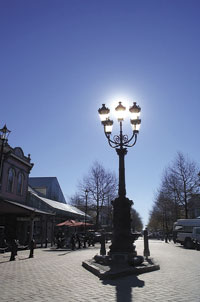 The Symonds Gas Lamp, Upper Trafalgar Street