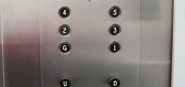 Buttons in a lift. 