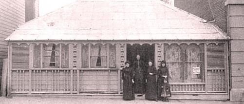 The original premises of the Nelson Institute in 1892