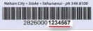 Library card barcode