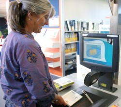 Self-check units are very easy to use