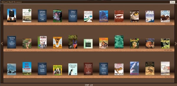 Virtual Shelf Browser sample Virtual Shelf Browser sample