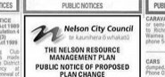 public notice of plan change in newspaper