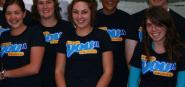 Youth councillors in their council tshirts.